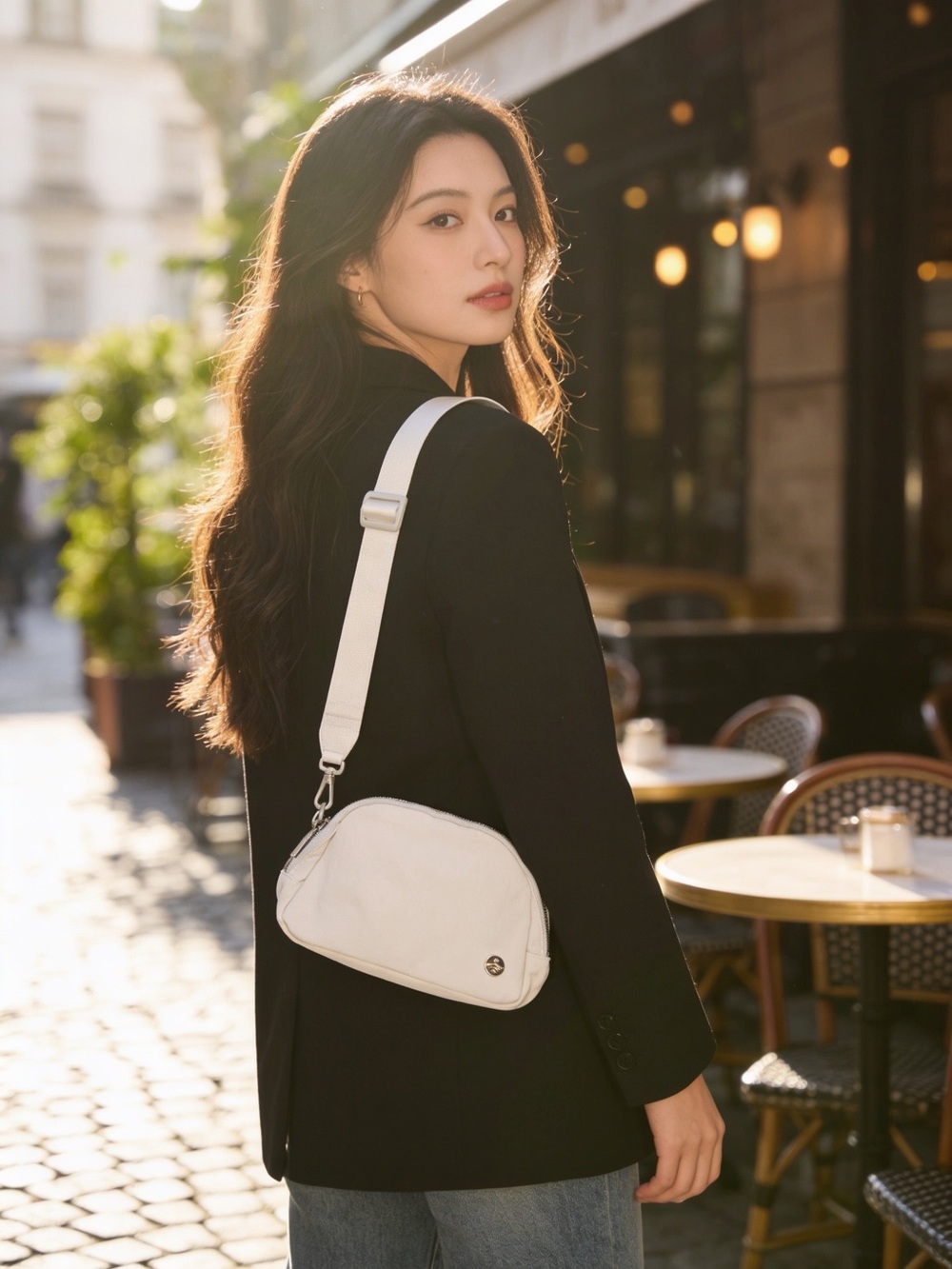 Halara Brand New Light Mint Green Causal Waist or Crossbody Bag